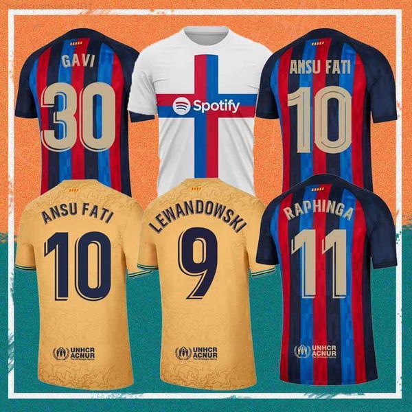 22/23 lewandowski ansu fati soccer jersey 2022 ferran adama auba christensen o. dembele pedri memphis dest gavi barcelona maillots football, Black;yellow
22/23 lewandowski ansu fati soccer jersey 2022 ferran adama auba christensen o. dembele pedri memphis dest gavi barcelona maillots football, Black;yellow