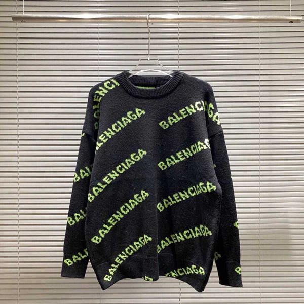 classic winter balencigass autumn women new cardigan sweater letter jacquard loose casual men's women's style qt6q, White;black
classic winter balencigass autumn women new cardigan sweater letter jacquard loose casual men's women's style qt6q, White;black