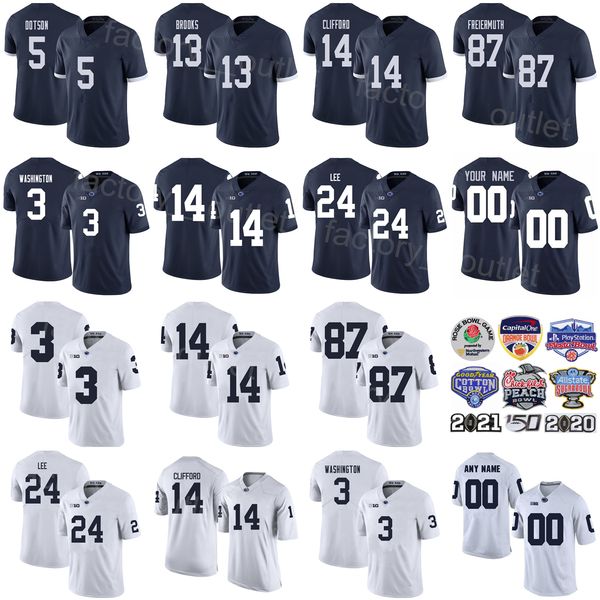 ncaa penn state nittany football college 21 noah cain jersey university 24 keyvone lee 5 jahan dotson 3 parker 13 keandre lambert-smith sean, Black
ncaa penn state nittany football college 21 noah cain jersey university 24 keyvone lee 5 jahan dotson 3 parker 13 keandre lambert-smith sean, Black