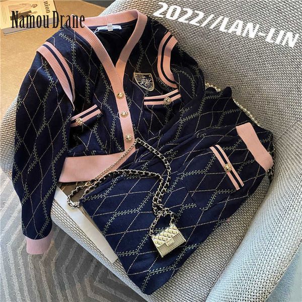 women's two piece pants namou drane knitted set female early spring 2022 new fashion temperament age-reducing senior sense of spring tw, White
women's two piece pants namou drane knitted set female early spring 2022 new fashion temperament age-reducing senior sense of spring tw, White