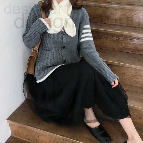 casual dresses designer tb thick needle cardigan autumn winter college style red loose blouse coat cvoa, Black;gray
casual dresses designer tb thick needle cardigan autumn winter college style red loose blouse coat cvoa, Black;gray