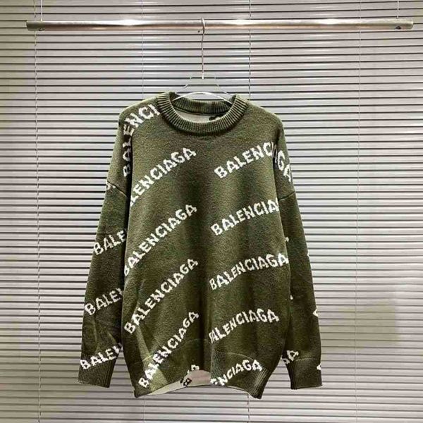 new balencigass 2022 women winter cardigan sweater autumn fashion brand paris knitted men's women's crew neck letter jacquard casu, White;black
new balencigass 2022 women winter cardigan sweater autumn fashion brand paris knitted men's women's crew neck letter jacquard casu, White;black