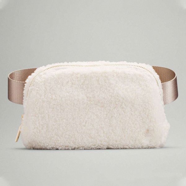 outdoor sports bags lu belt bag women men winter plush waist bag ladies sport gym elastic adjustable strap lulu zipper fanny pack messenger
outdoor sports bags lu belt bag women men winter plush waist bag ladies sport gym elastic adjustable strap lulu zipper fanny pack messenger