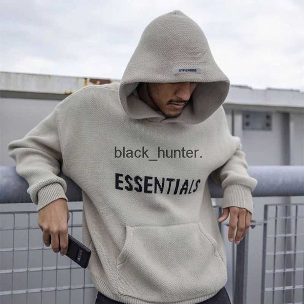 men's sweaters essential designer hooded sweater knitted pullover trend lovers street autumn winter fashion brand sweater, White;black
men's sweaters essential designer hooded sweater knitted pullover trend lovers street autumn winter fashion brand sweater, White;black