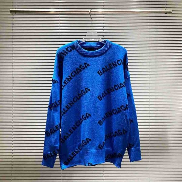 autumn balencigass 2022 women winter cardigan new sweater fashion brand paris knitted men's women's crew neck letter jacquard casu, White;black
autumn balencigass 2022 women winter cardigan new sweater fashion brand paris knitted men's women's crew neck letter jacquard casu, White;black