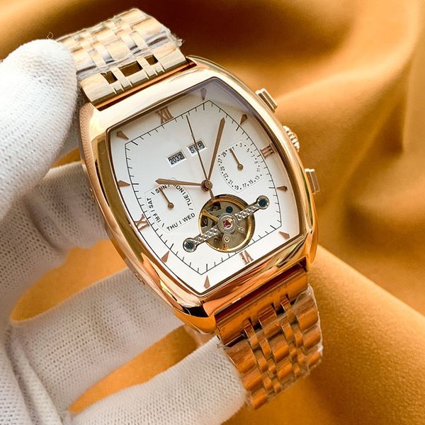 mens watch automatic mechanical watches for men business wristwatch 42mm stainless steel case waterproof wristwatches montre de luxe gift, Slivery;brown
mens watch automatic mechanical watches for men business wristwatch 42mm stainless steel case waterproof wristwatches montre de luxe gift, Slivery;brown