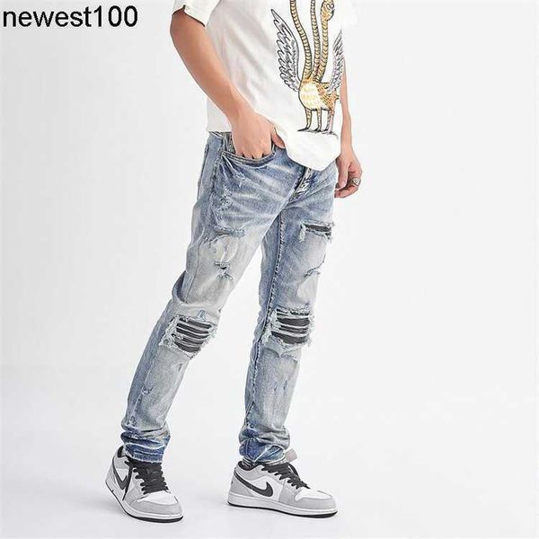 men's jeans amirs designer men's jeans light blue black patched torn jeans men's
men's jeans amirs designer men's jeans light blue black patched torn jeans men's