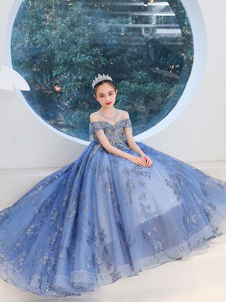 glitter blue flower girl dresses sequin teenagers puffy princess cute little baby gowns kid birthday pageant dress first communion, White;blue
glitter blue flower girl dresses sequin teenagers puffy princess cute little baby gowns kid birthday pageant dress first communion, White;blue