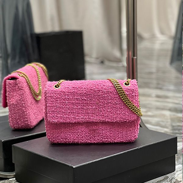fw pink tweed bags chain envelope woolen shoulder bags large small size designer corssbody bag cover women's handbags clutch purse 24cm
fw pink tweed bags chain envelope woolen shoulder bags large small size designer corssbody bag cover women's handbags clutch purse 24cm