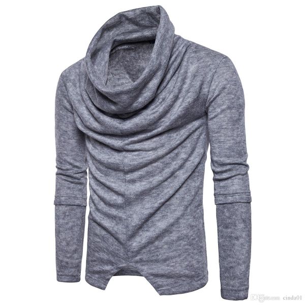 men's sweaters 6 solid kintted heaps collar fashion eur size pullovers male casual sweater for spring autumn clothing, Gray
men's sweaters 6 solid kintted heaps collar fashion eur size pullovers male casual sweater for spring autumn clothing, Gray