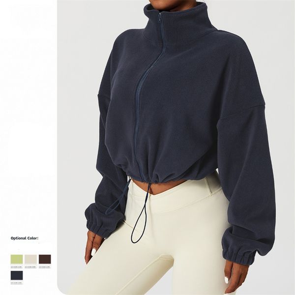 lu yoga clothing outdoor lambswool sweater sports coat female autumn collar loose plus fleece warm casual jacket please check the size chart
lu yoga clothing outdoor lambswool sweater sports coat female autumn collar loose plus fleece warm casual jacket please check the size chart