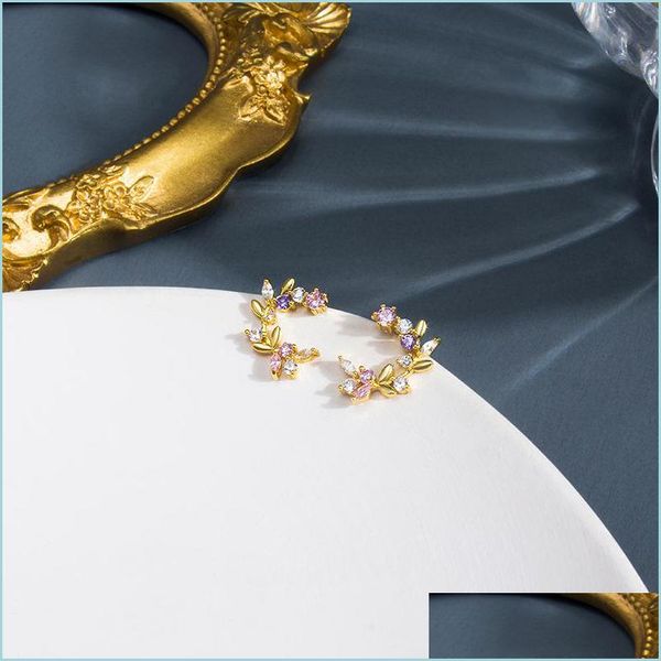 stud little flower leaf ear studs pink and tender sweet sier needle color zircon earring fashion jewelry women girl 3 99hm q2 drop de dhjx2, Golden;silver
stud little flower leaf ear studs pink and tender sweet sier needle color zircon earring fashion jewelry women girl 3 99hm q2 drop de dhjx2, Golden;silver