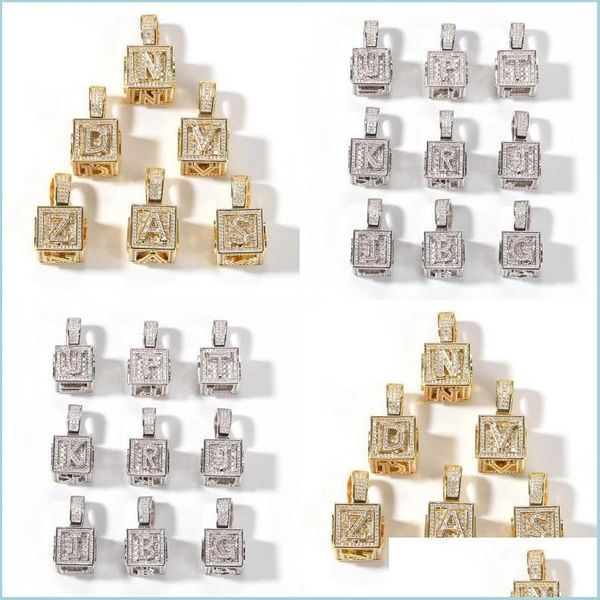 pendant necklaces ice out zircon square dice with english letters pendant necklace custom fashion name letter chain drop delivery 20 dhmm7, Silver
pendant necklaces ice out zircon square dice with english letters pendant necklace custom fashion name letter chain drop delivery 20 dhmm7, Silver