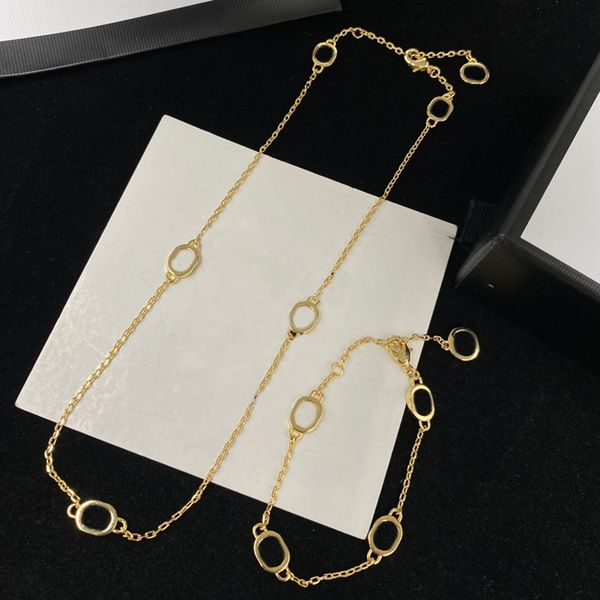 double letter pendant necklaces gold chain bracelets women luxury personality necklace adjustable bangles jewelry, Silver
double letter pendant necklaces gold chain bracelets women luxury personality necklace adjustable bangles jewelry, Silver