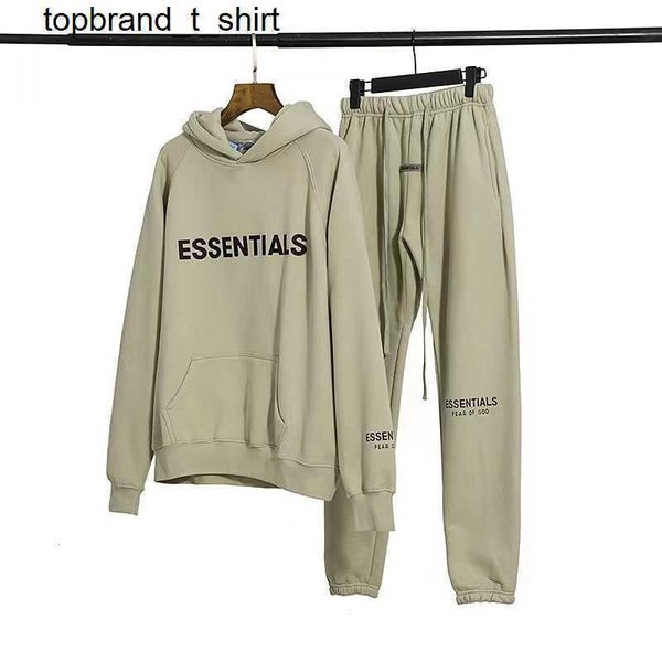 new men's tracksuits designer fashion brand plush essential hoodie casual pants fashion streetwear suit, Gray
new men's tracksuits designer fashion brand plush essential hoodie casual pants fashion streetwear suit, Gray