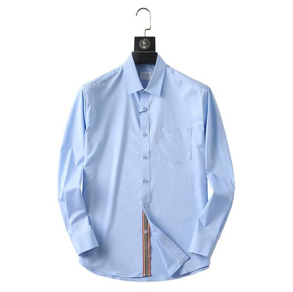designer shirts black and white blue fashion style casual long sleeve shirt men's business shirts, White;black
designer shirts black and white blue fashion style casual long sleeve shirt men's business shirts, White;black