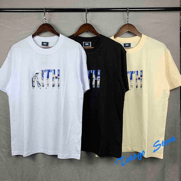 kiths cotton t-shirt architectural dign casual loose short sved shirt with label kim paris landmark 2022 ss, White;black
kiths cotton t-shirt architectural dign casual loose short sved shirt with label kim paris landmark 2022 ss, White;black