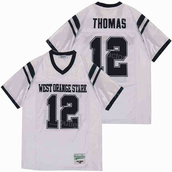 movie football west orange-stark high school 12 earl thomas jersey men team color white hip hop for sport fans breathable university, White;black
movie football west orange-stark high school 12 earl thomas jersey men team color white hip hop for sport fans breathable university, White;black