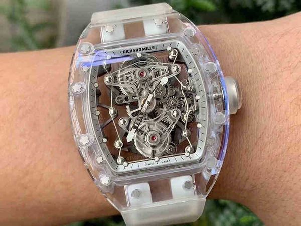 luxury rm wristwatch richa mill snow glazed hollow out watch men's real flywheel carbon fiber millr rm056 crystal shell wine barrel tap 
luxury rm wristwatch richa mill snow glazed hollow out watch men's real flywheel carbon fiber millr rm056 crystal shell wine barrel tap