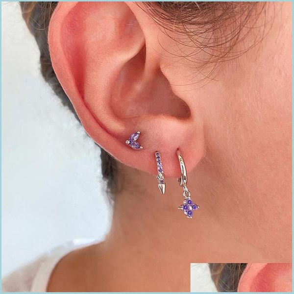 dangle chandelier s925 sterling sier bling colorf zircon loop earring for lovers valentines day gift woman hoop earrings pendientes dhzzb, Silver
dangle chandelier s925 sterling sier bling colorf zircon loop earring for lovers valentines day gift woman hoop earrings pendientes dhzzb, Silver
