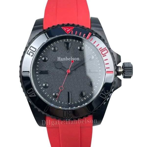 mad mens watch red rubber strap 2813 automatic movement sapphire glass wristwatches volcanic black dial steel case watches, Slivery;brown
mad mens watch red rubber strap 2813 automatic movement sapphire glass wristwatches volcanic black dial steel case watches, Slivery;brown