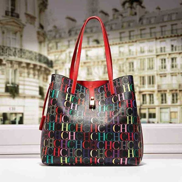evening bags totes shopping bags chhccolor women's bag hand one shoulder large capacity storage leather metal buckle 220830
evening bags totes shopping bags chhccolor women's bag hand one shoulder large capacity storage leather metal buckle 220830