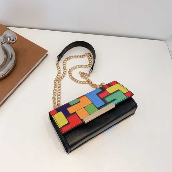 purses rainbow stripe contrast women's bag 2022 versatile lovely flip small square chain strap crossbody shoulder
purses rainbow stripe contrast women's bag 2022 versatile lovely flip small square chain strap crossbody shoulder