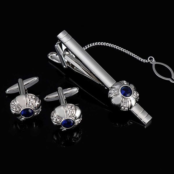 cufflinks tie clip copper metal rhinestone cufflinks luxury business gift wedding party tie clip set for men gifts, Silver
cufflinks tie clip copper metal rhinestone cufflinks luxury business gift wedding party tie clip set for men gifts, Silver