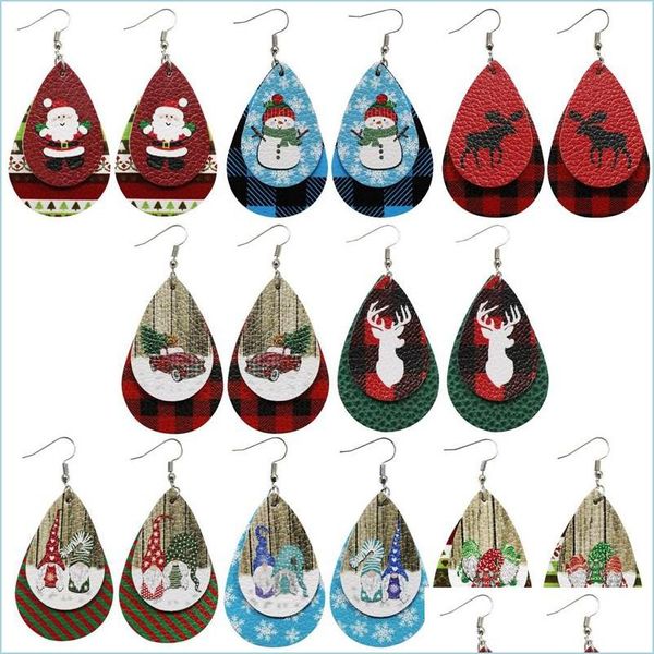 dangle chandelier pu leather santa claus mobile love check pattern waterdrop snowman christmas elk fashion dangle ear pendants valen dhhbw, Silver
dangle chandelier pu leather santa claus mobile love check pattern waterdrop snowman christmas elk fashion dangle ear pendants valen dhhbw, Silver