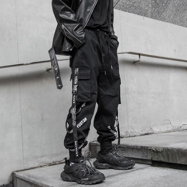 godlikeu streetwear men's multi pockets cargo harem pants hip hop casual male track pants joggers trousers, Black
godlikeu streetwear men's multi pockets cargo harem pants hip hop casual male track pants joggers trousers, Black