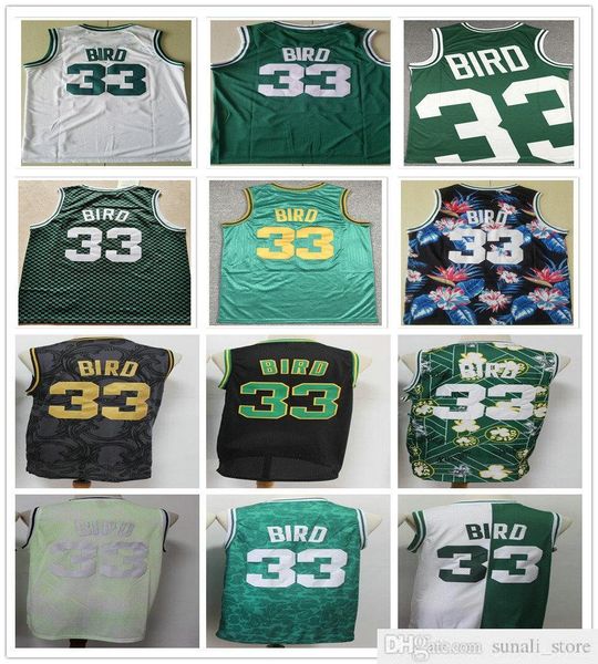 college wearsstitched mesh vintage fashion men youth kids larry 33 bird jerseys green white color basketball college shirts fast shipping, Black
college wearsstitched mesh vintage fashion men youth kids larry 33 bird jerseys green white color basketball college shirts fast shipping, Black