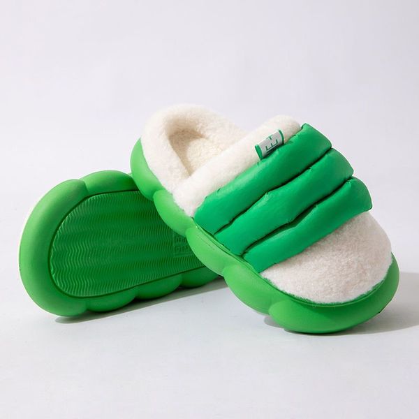 thick sole cotton slippers winter home non-slip silent indoor plush soft and comfortable leisure, Black
thick sole cotton slippers winter home non-slip silent indoor plush soft and comfortable leisure, Black