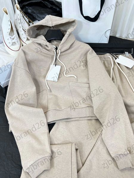 tracksuites womens two piece pants letter logo drop shoulder style pockets hoodies collocation straight mop the floor trouserss designer tr, White
tracksuites womens two piece pants letter logo drop shoulder style pockets hoodies collocation straight mop the floor trouserss designer tr, White