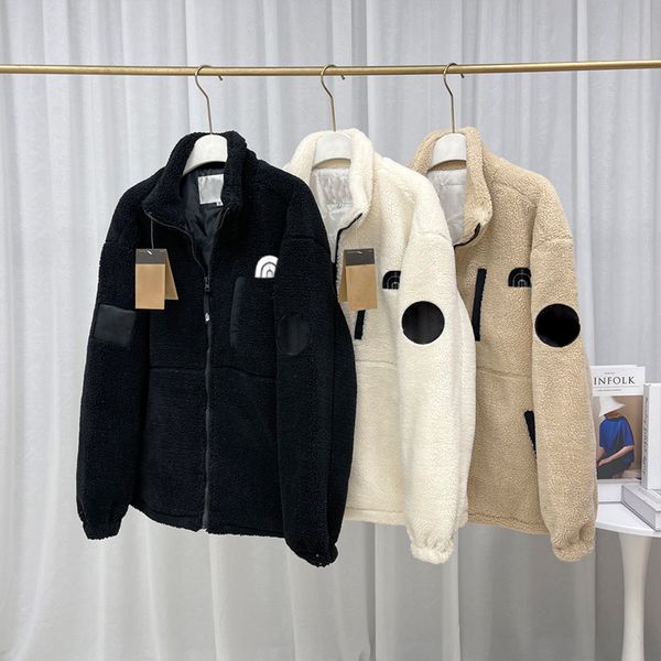 designer jackets men women winter tech fleece jacket fashion warm thick lamb outerwear, Black;brown
designer jackets men women winter tech fleece jacket fashion warm thick lamb outerwear, Black;brown
