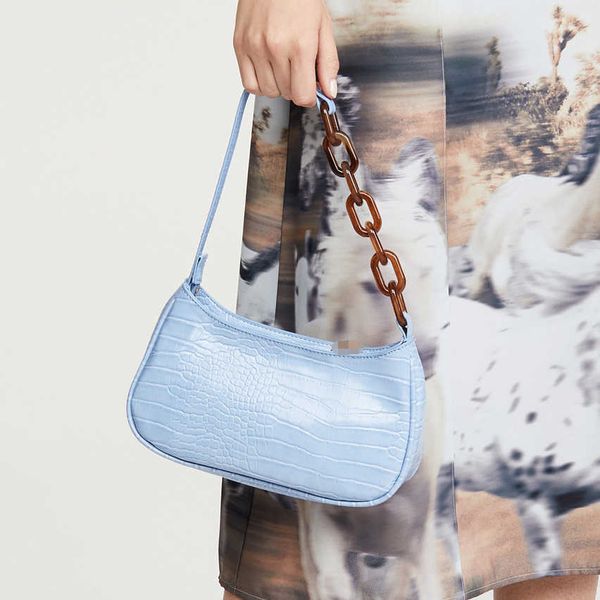single package acrylic chain crocodile pattern women baguette handbags fashion design ladies armpit bag vintage female summer clutch purses
single package acrylic chain crocodile pattern women baguette handbags fashion design ladies armpit bag vintage female summer clutch purses