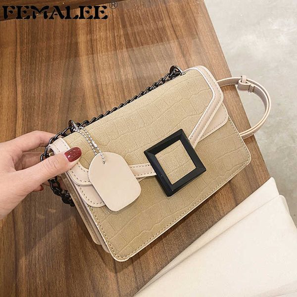 single package chic women stone pattern handbag fashion pendant solid color crossbody bags elegant chain shopping purse casual lady square b
single package chic women stone pattern handbag fashion pendant solid color crossbody bags elegant chain shopping purse casual lady square b