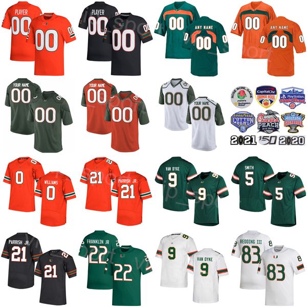 ncaa college football miami hurricanes jersey 9 tyler van dyke 21 henry parrish jr 22 thaddius franklin jr 83 michael redding iii 5 keyshawn, Black
ncaa college football miami hurricanes jersey 9 tyler van dyke 21 henry parrish jr 22 thaddius franklin jr 83 michael redding iii 5 keyshawn, Black