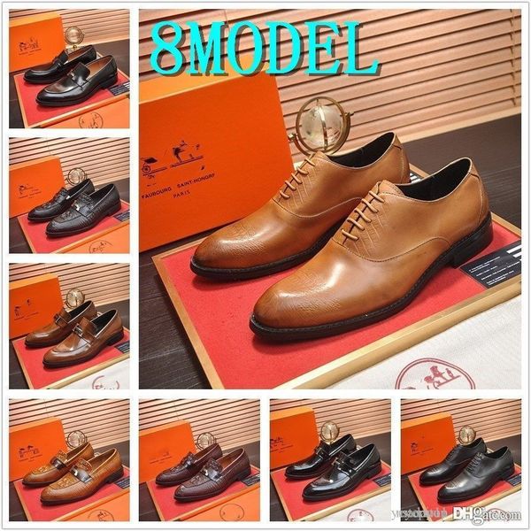 h1 8model new british men's slip on shoe split leather pointed toe men designer luxury dress shoes business wedding oxfords formal shoe, Black
h1 8model new british men's slip on shoe split leather pointed toe men designer luxury dress shoes business wedding oxfords formal shoe, Black