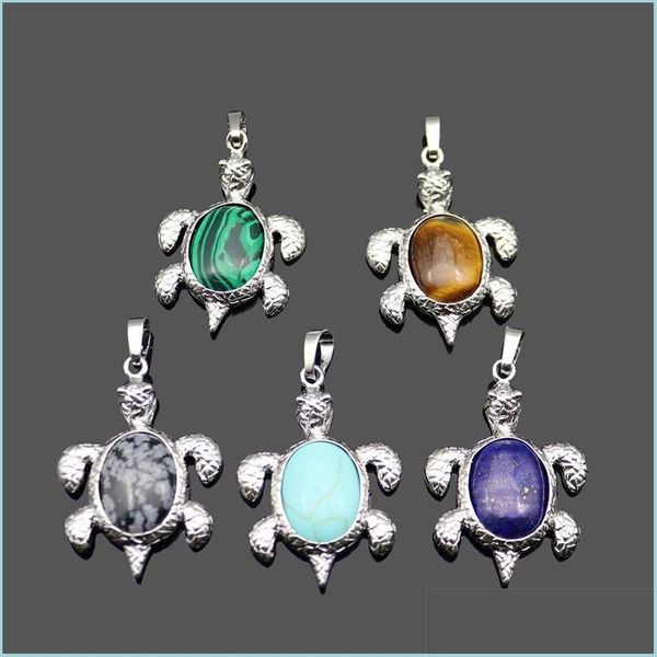 charms natural stone pendant gemstone sea turtle charms tortoise diy necklace for women men jewelry drop delivery 2022 findings compon dhwku, Bronze;silver
charms natural stone pendant gemstone sea turtle charms tortoise diy necklace for women men jewelry drop delivery 2022 findings compon dhwku, Bronze;silver
