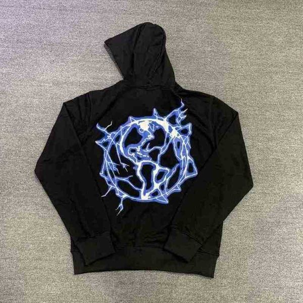 21ss blue lightning hoodie men women eu size 100% cotton sweatshirt streetwear hip hop revenge hoodies nvu9, Black
21ss blue lightning hoodie men women eu size 100% cotton sweatshirt streetwear hip hop revenge hoodies nvu9, Black