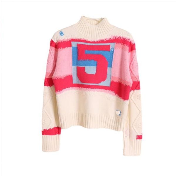 909 l 2022 milan runway autumn sweater long sleeve crew neck embroidery pullover pink fashion clothes womens xuanli, White;black
909 l 2022 milan runway autumn sweater long sleeve crew neck embroidery pullover pink fashion clothes womens xuanli, White;black