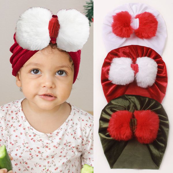 m523 kids christmas hat infant baby girl princess baby plush bowknot cap indian turban caps soft headwear skull beanie children hats, Yellow
m523 kids christmas hat infant baby girl princess baby plush bowknot cap indian turban caps soft headwear skull beanie children hats, Yellow