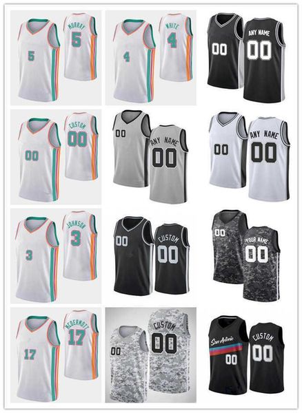 college wears75th custom jersey san antonio''spurs''men women youth keldon 3 johnson dejounte 5 murray derrick 4 white d, Black
college wears75th custom jersey san antonio''spurs''men women youth keldon 3 johnson dejounte 5 murray derrick 4 white d, Black