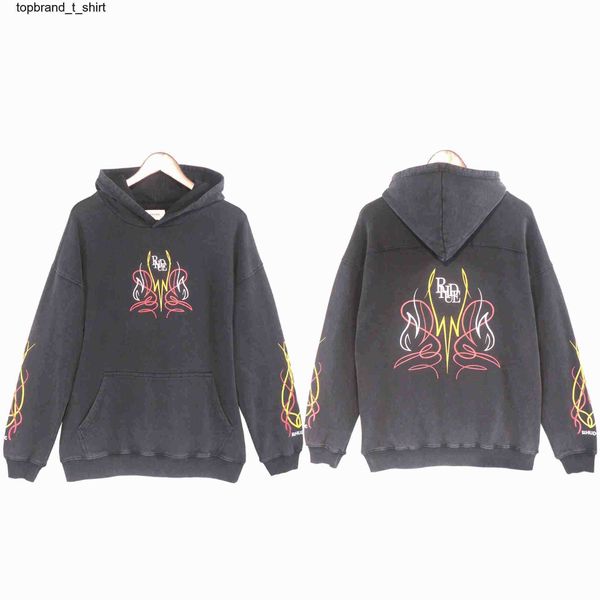men's hoodies designer sweatshirts winter washed rhude butterfly print casual loose sweater fashion streetwear hoodie, Black
men's hoodies designer sweatshirts winter washed rhude butterfly print casual loose sweater fashion streetwear hoodie, Black