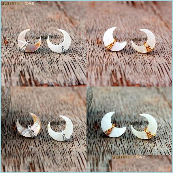 stud unique crescent moon stud earrings msee pic pearl gemstone post in gold sterling sier handmade wire wrapped ear wedding jewelry dh20e, Golden;silver
stud unique crescent moon stud earrings msee pic pearl gemstone post in gold sterling sier handmade wire wrapped ear wedding jewelry dh20e, Golden;silver