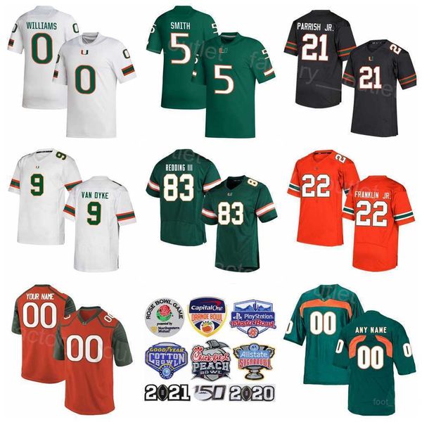 ncaa miami hurricanes college football 83 michael redding iii jersey 5 keyshawn smith 0 james williams 9 tyler van dyke 21 henry parrish jr, Black
ncaa miami hurricanes college football 83 michael redding iii jersey 5 keyshawn smith 0 james williams 9 tyler van dyke 21 henry parrish jr, Black