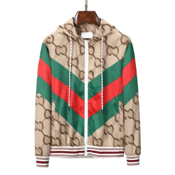 designer mens jacket spring autumn windrunner fashion hooded sports windbreaker casual zipper jackets winter autumn clothing, Black;brown
designer mens jacket spring autumn windrunner fashion hooded sports windbreaker casual zipper jackets winter autumn clothing, Black;brown