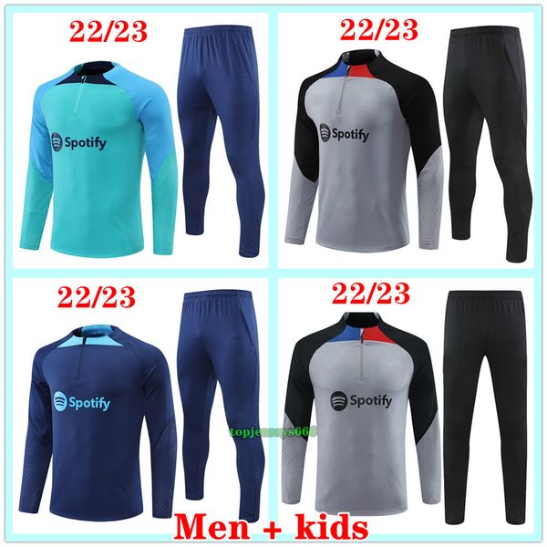 2022 2023 ansu fati lewandowski soccer tracksuit training suit 22 23 mens and kids football tracksuits jogging jersey shirt kit chandal futb, Black
2022 2023 ansu fati lewandowski soccer tracksuit training suit 22 23 mens and kids football tracksuits jogging jersey shirt kit chandal futb, Black