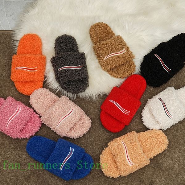 letter villus slippers designer winter lamb wool slipper embroidery womens fur fluffy comfortable warm outdoor flat bottom casual ladies san, Black
letter villus slippers designer winter lamb wool slipper embroidery womens fur fluffy comfortable warm outdoor flat bottom casual ladies san, Black