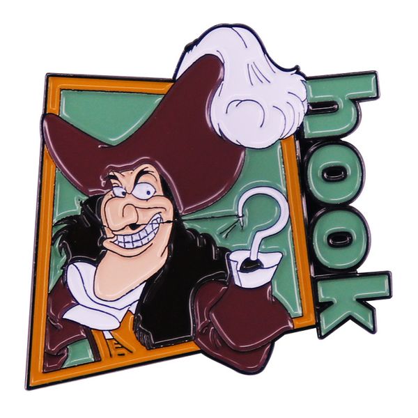 captain hook captain pirate brooch cartoon pirate captain hook brooch peter pan animation villain metal badge accessory gift, Blue
captain hook captain pirate brooch cartoon pirate captain hook brooch peter pan animation villain metal badge accessory gift, Blue